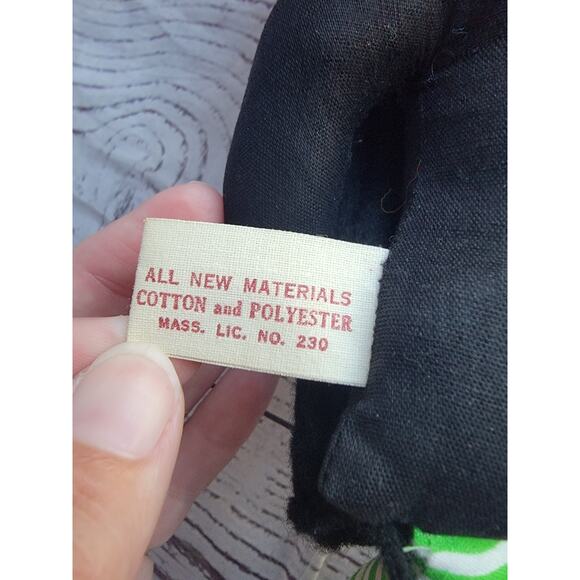 Witch Doll With Black cat Plush Handmade Halloween Toy 14in Halloween Decor - Picture 5 of 7